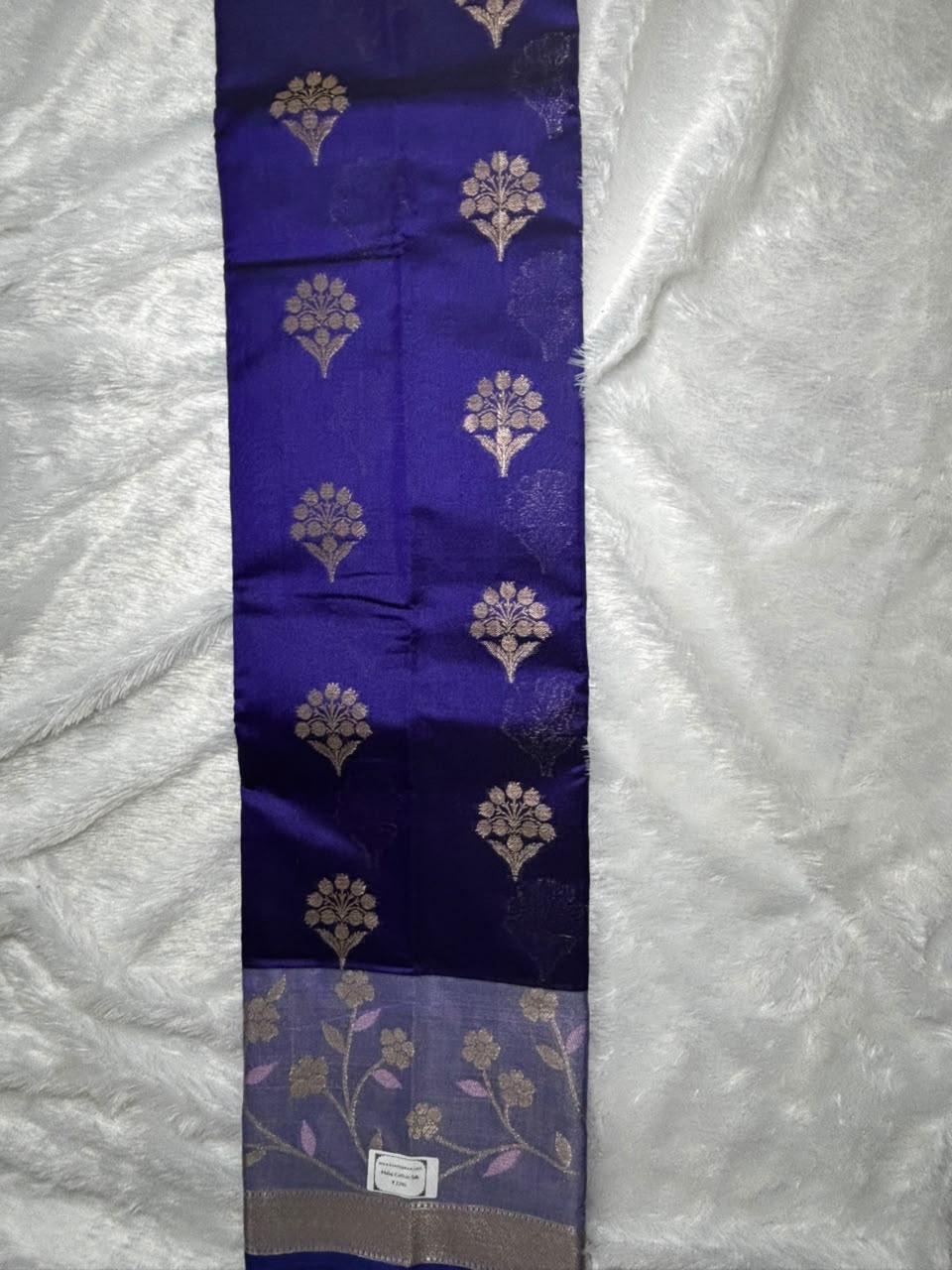 Malai Cotton Silk-KSV12006-Dark Blue