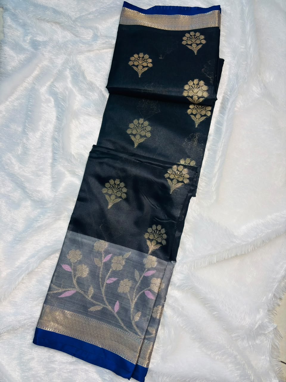 Malai Cotton Silk-KSV12008-Black