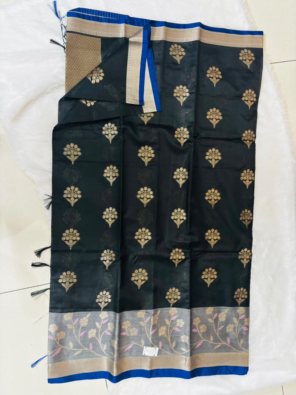 Malai Cotton Silk-KSV12008-Black