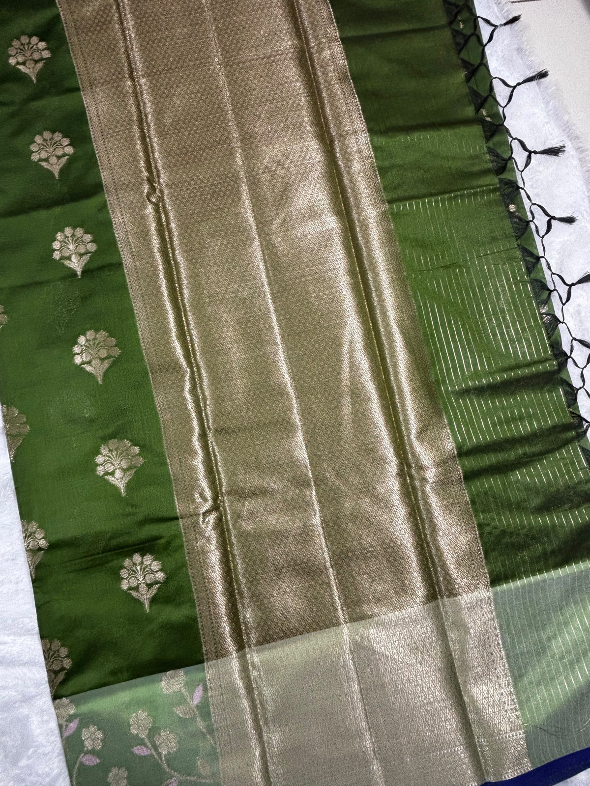 Malai Cotton Silk-KSV12009-Green
