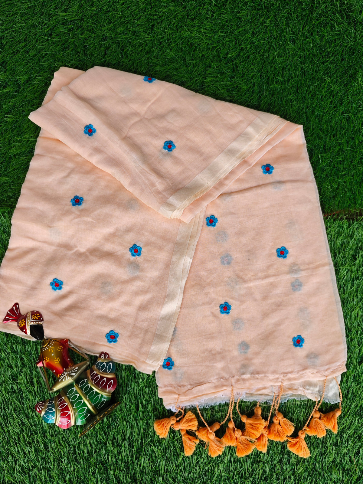 Mul Mul Cotton-KSV-13017-Light Peach