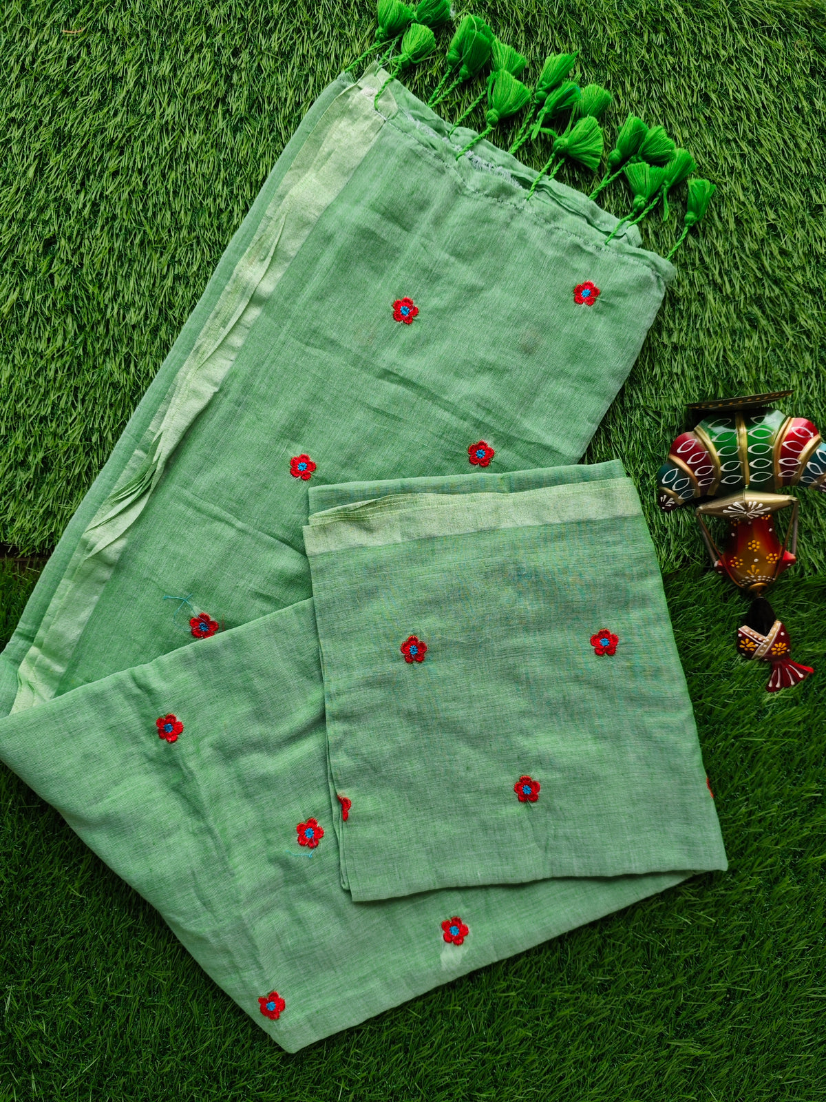 Mul Mul Cotton-KSV-13020-Green