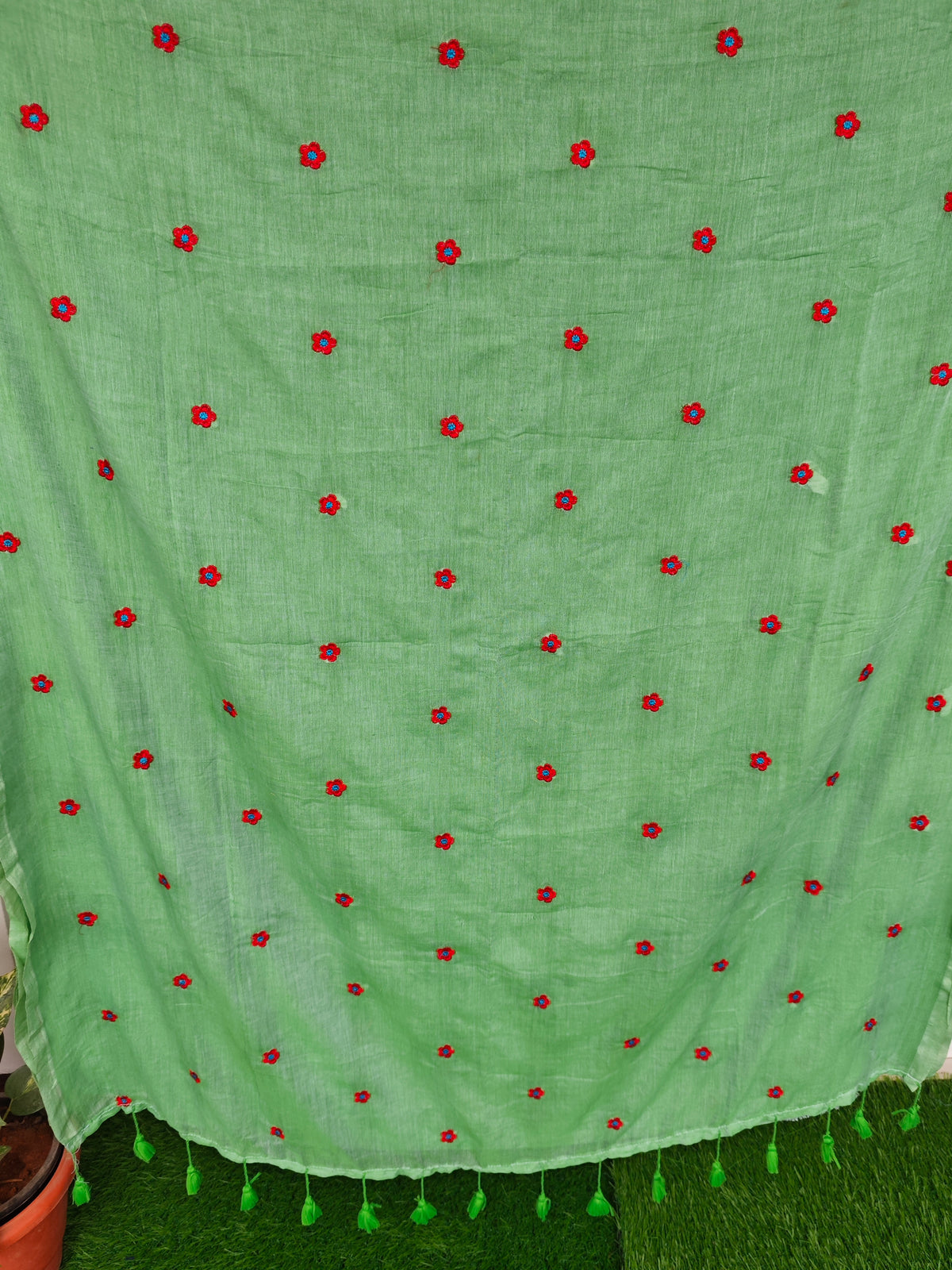 Mul Mul Cotton-KSV-13020-Green