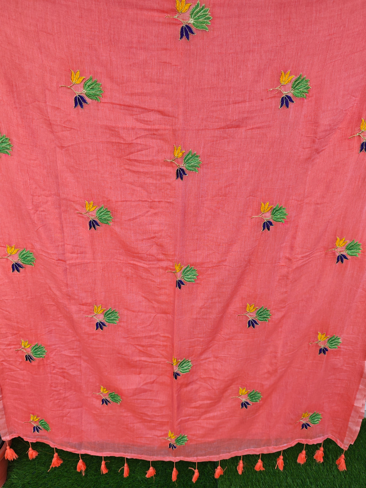 Mul Mul Cotton-KSV-13024-Peach