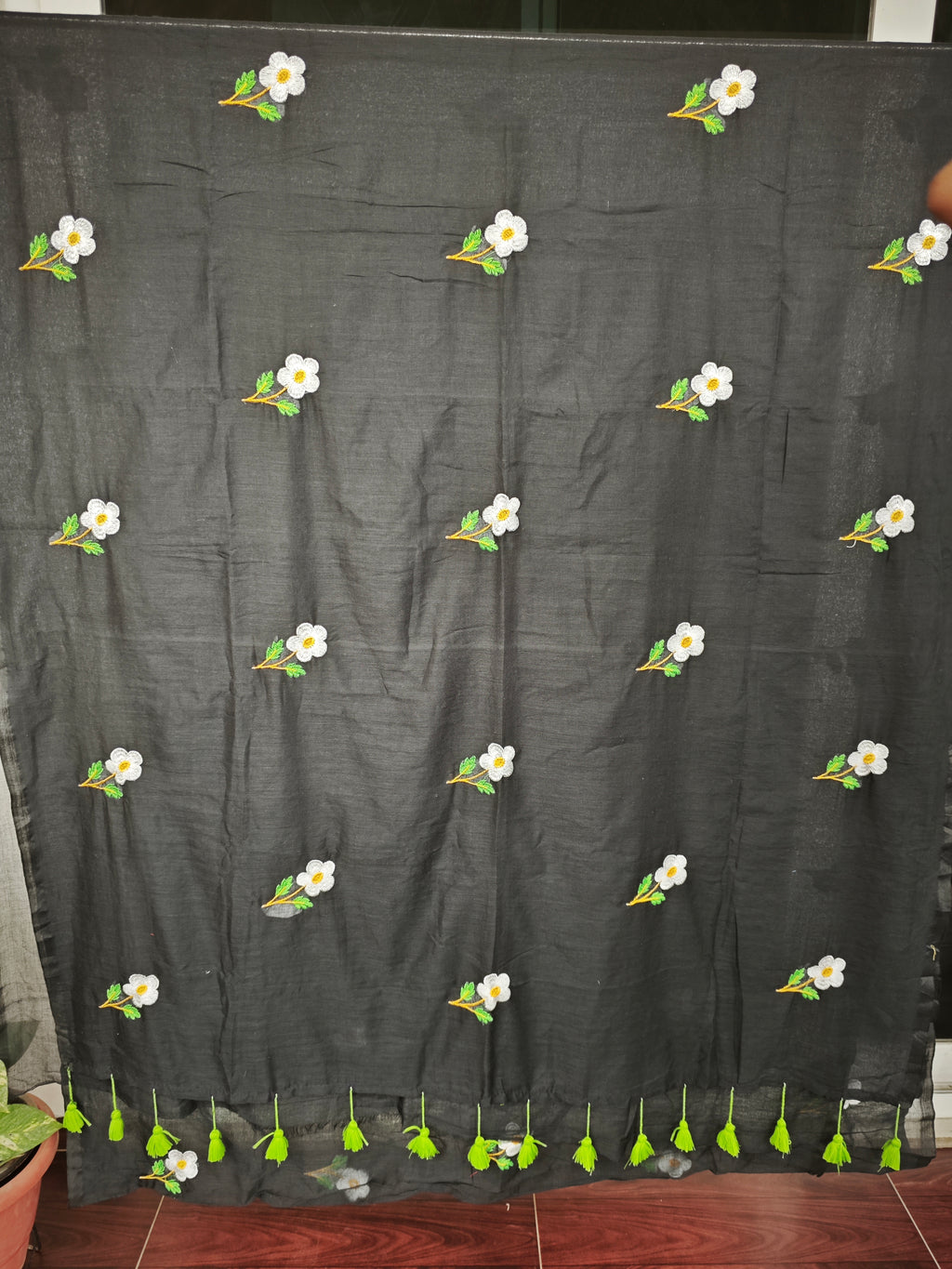 Mul Mul Cotton-KSV-13027-Black