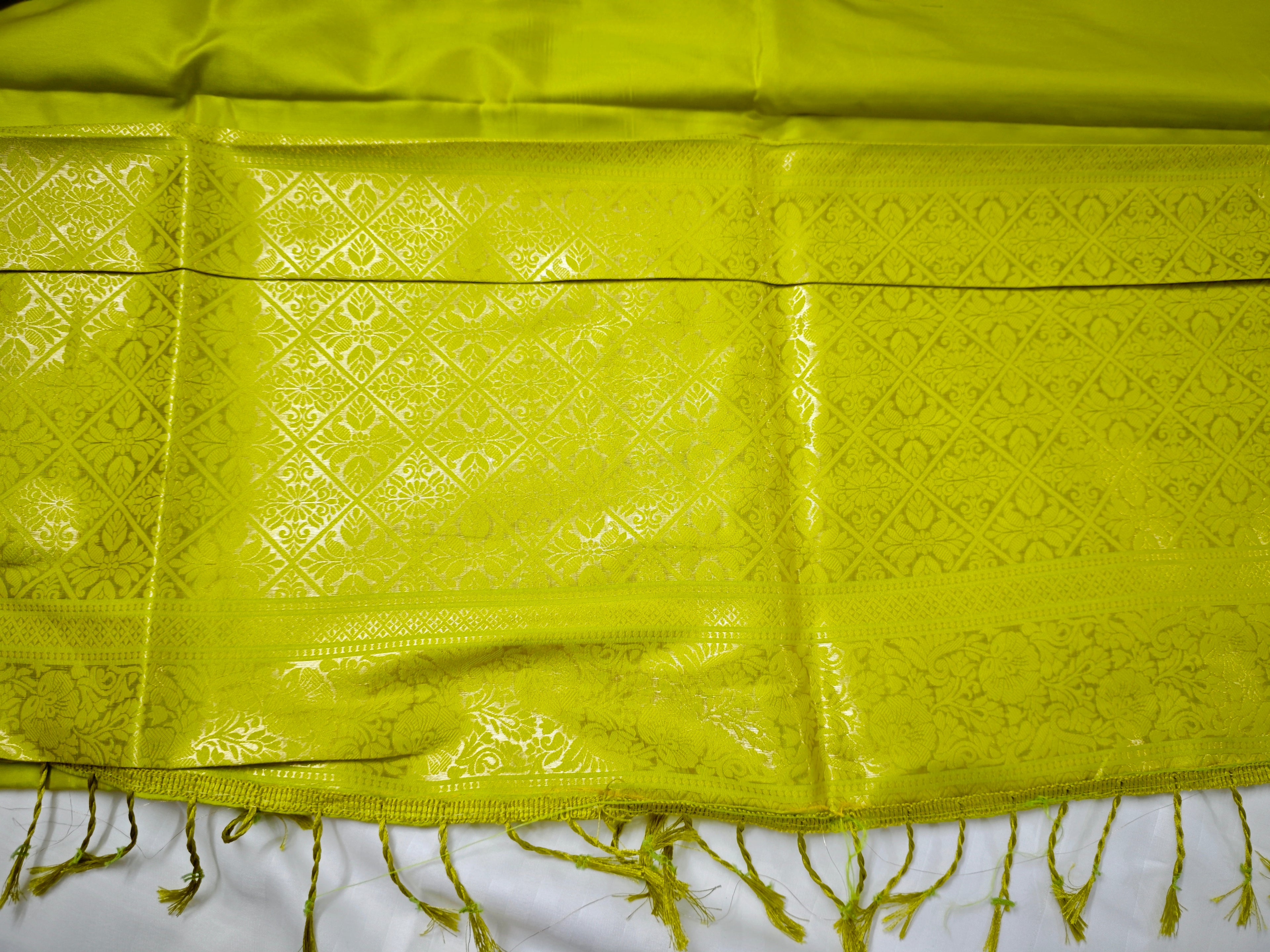 Rose Gold Gan Lime Green