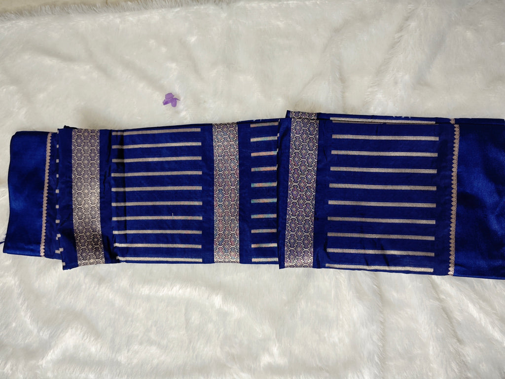 Mashru Crep Silk-KSV5030-Royal Blue