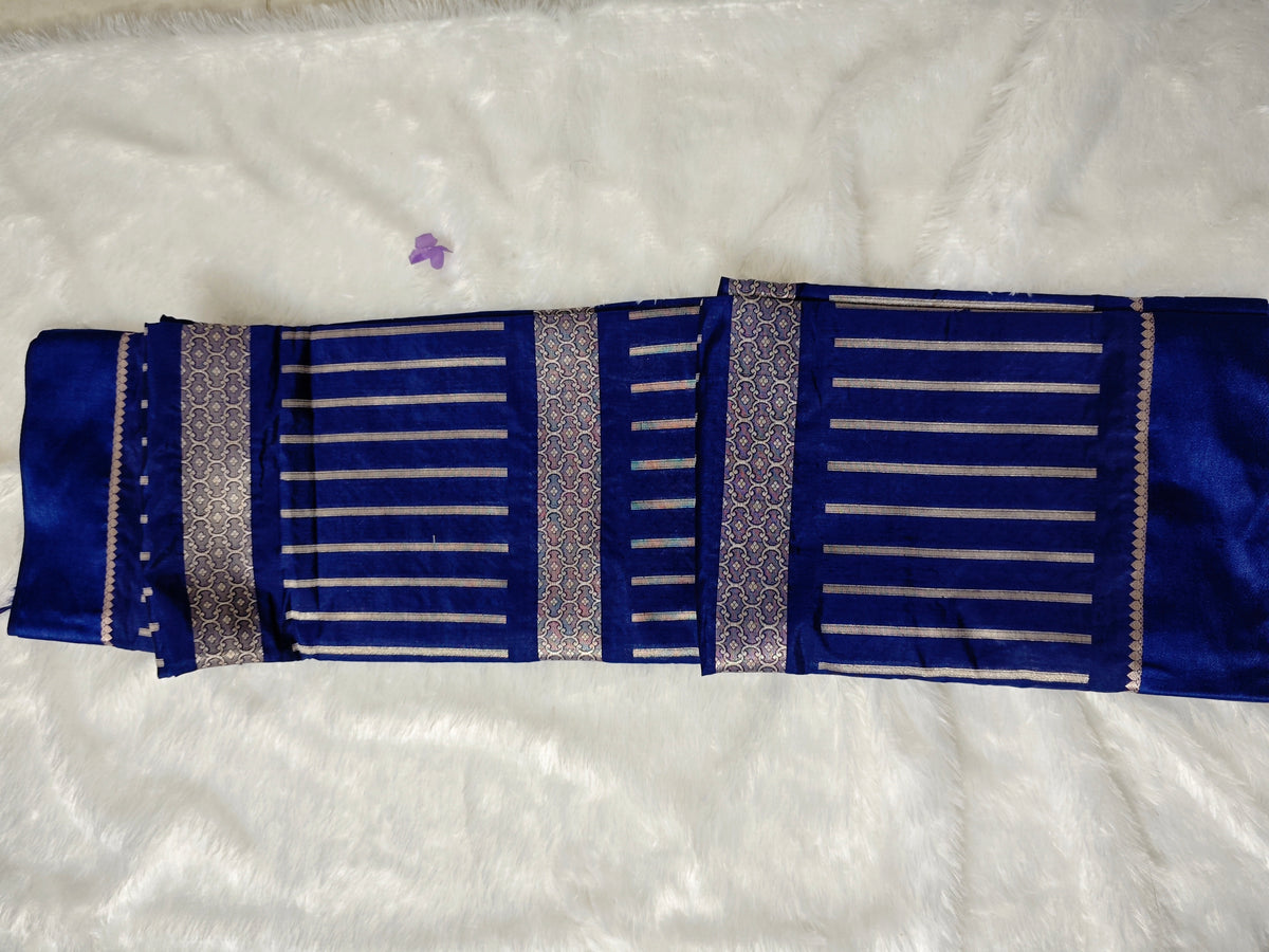 Mashru Crep Silk-KSV5030-Royal Blue