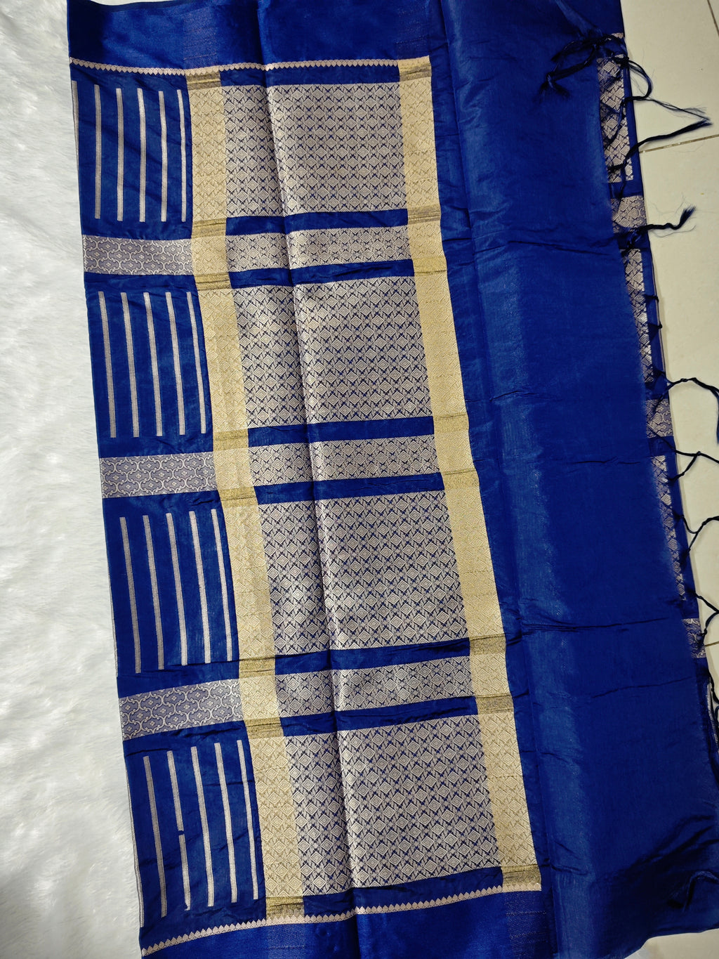 Mashru Crep Silk-KSV5030-Royal Blue