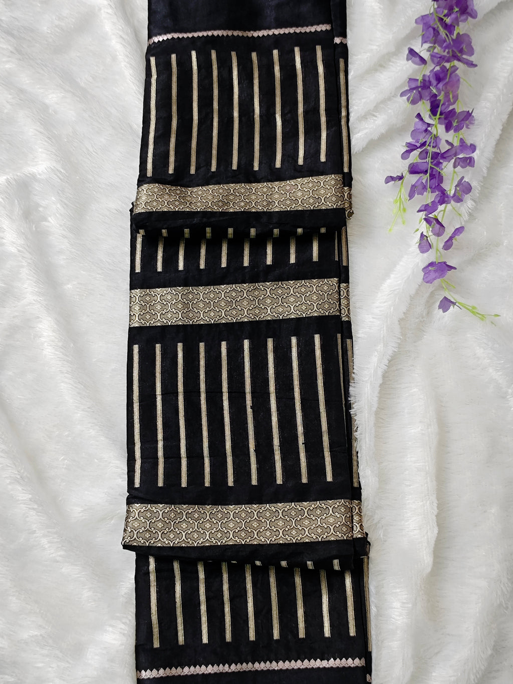 Mashru Crep Silk-KSV5032-Black