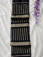 Mashru Crep Silk-KSV5032-Black