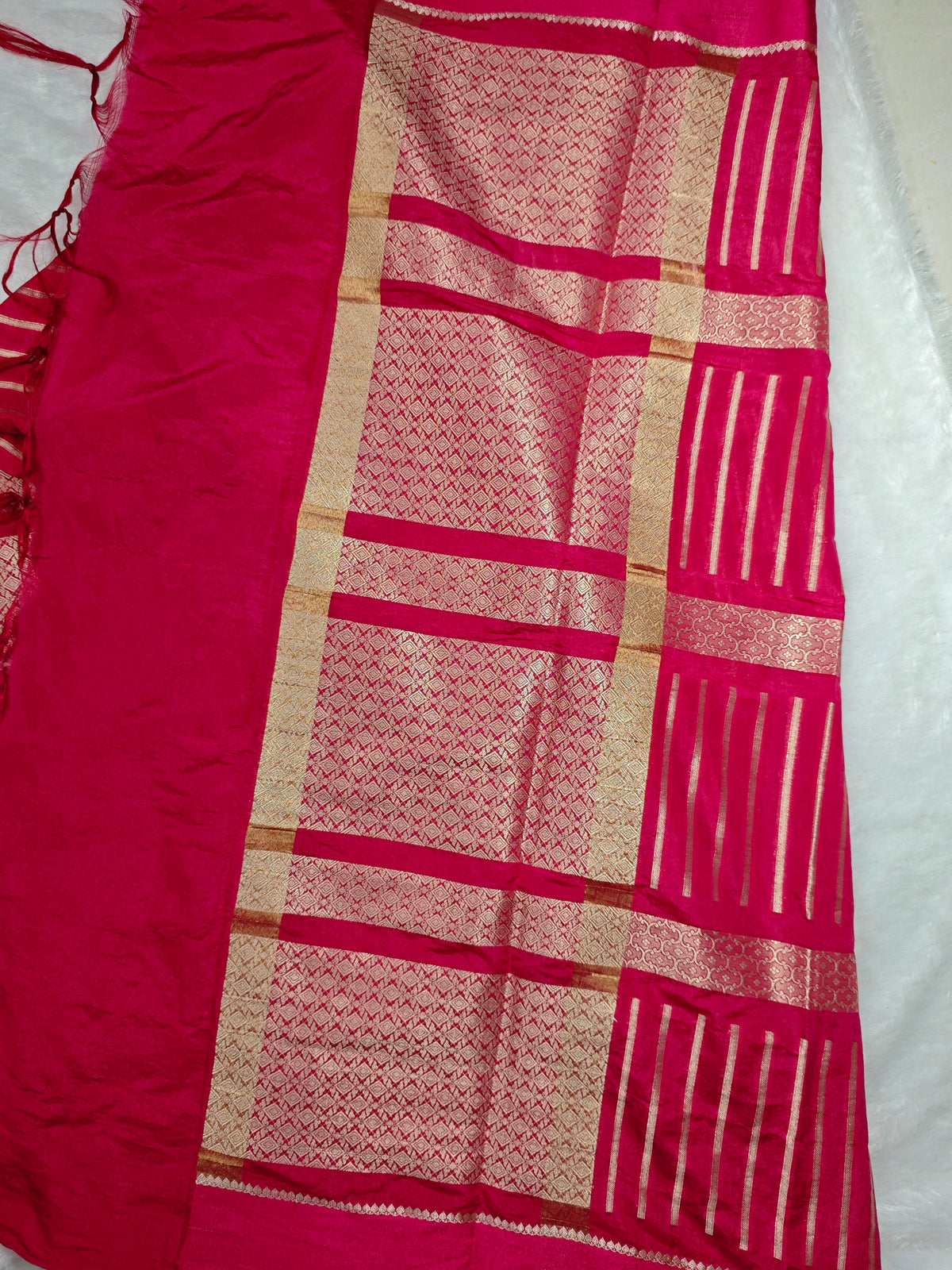 Mashru Crep Silk-KSV5034-Red