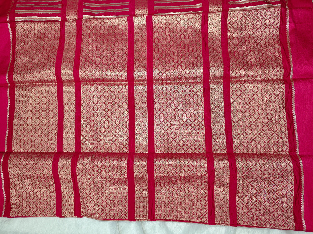 Mashru Crep Silk-KSV5034-Red