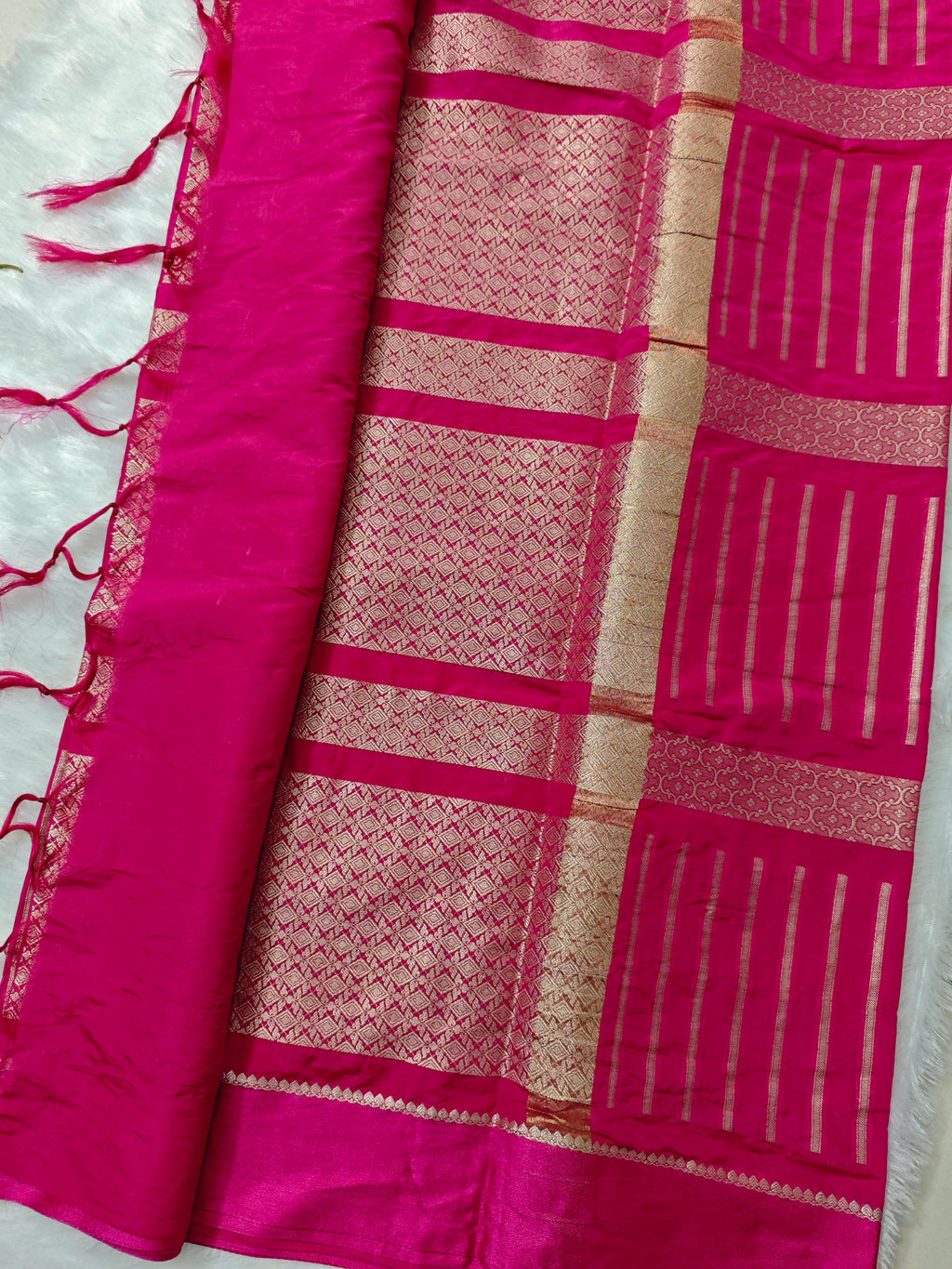 Mashru Crep Silk-KSV5035-Pink