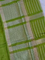 Mashru Crep Silk-KSV5036-Parrot Green