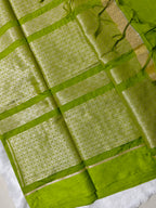 Mashru Crep Silk-KSV5036-Parrot Green