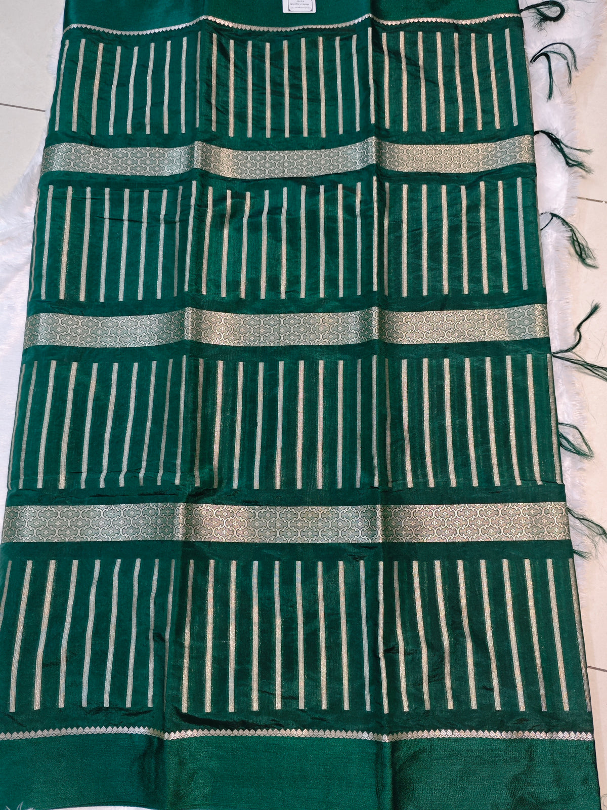 Mashru Crep Silk-KSV5037-Dark Green