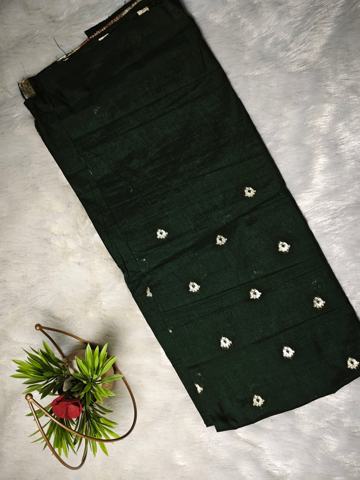 Blouse-BLO0002-Dark Green