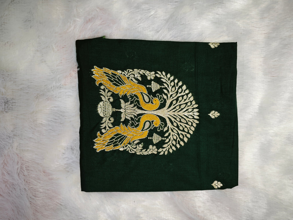 Blouse-BLO0005-Dark Green