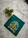 Blouse-BLO0015-Turquoise Blue