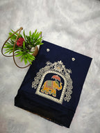 Blouse-BLO0019-Dark Blue