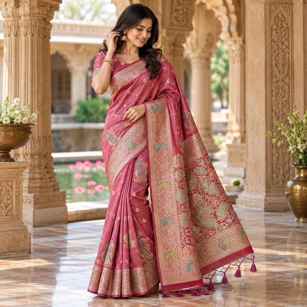 Satin Silk-KSV-5082-Rose Pink