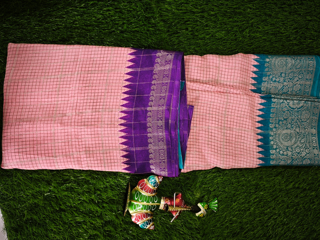 Fancy Templerun-KSV1005-Coral Pink and Blue