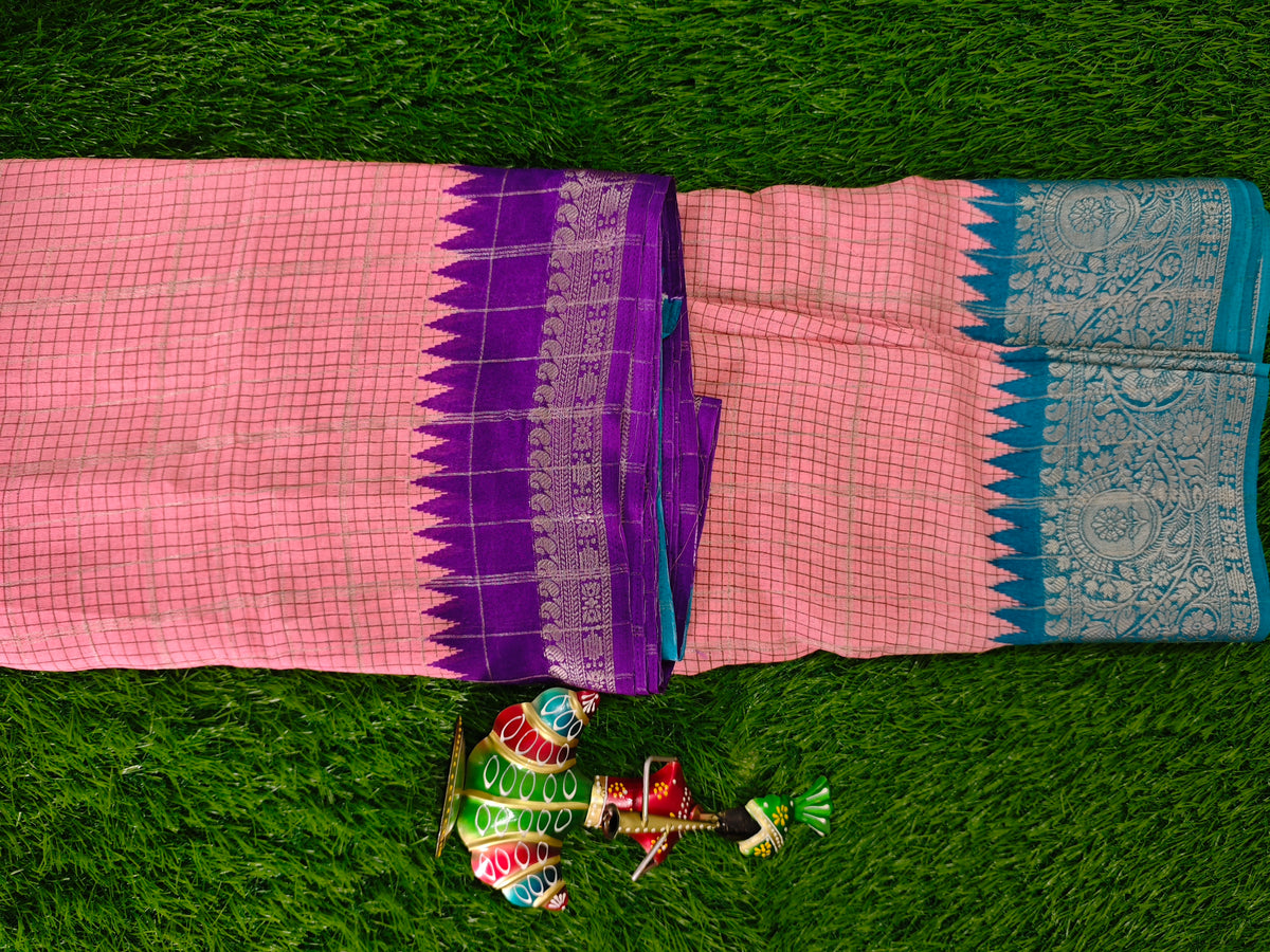 Fancy Templerun-KSV1005-Coral Pink and Blue
