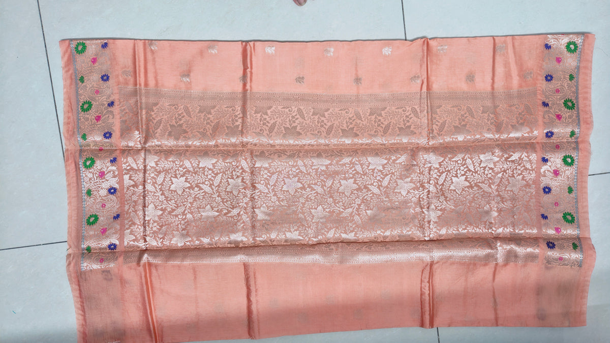 Chiniya Silk - Peach
