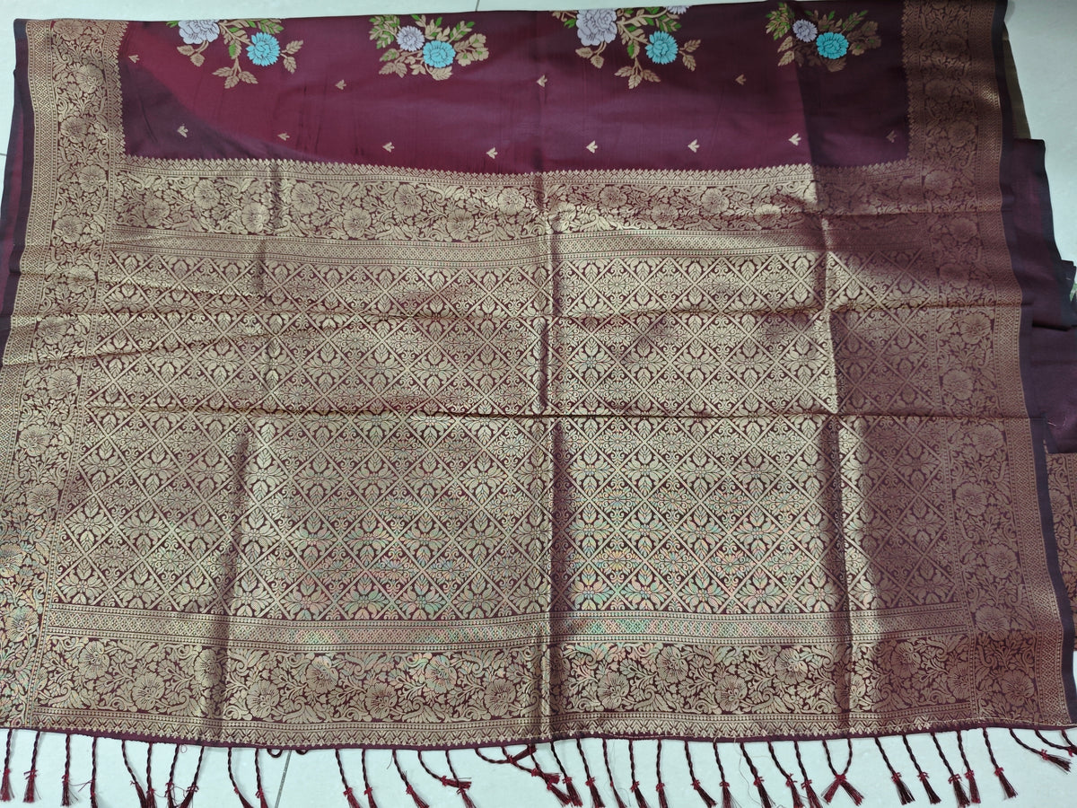 Soft Silk-KSV5007-Brown