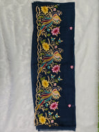 Fancy-KSV1001-Cream and Dark Blue