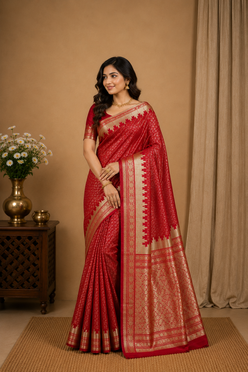 Zari-KSV1023-Red