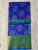 Ikkat Pochampally-KSV1024-Navy Blue
