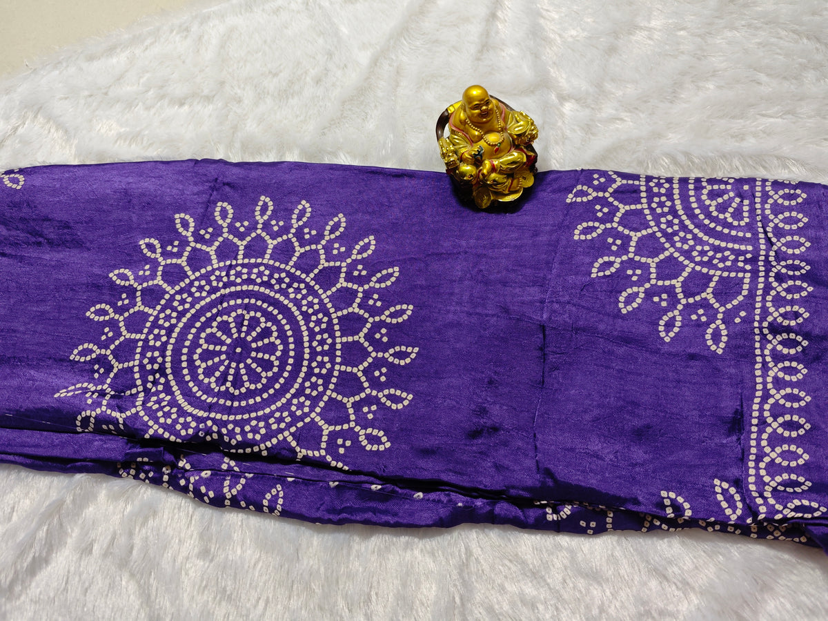 Modal Silk-KSV1032-Navy Blue
