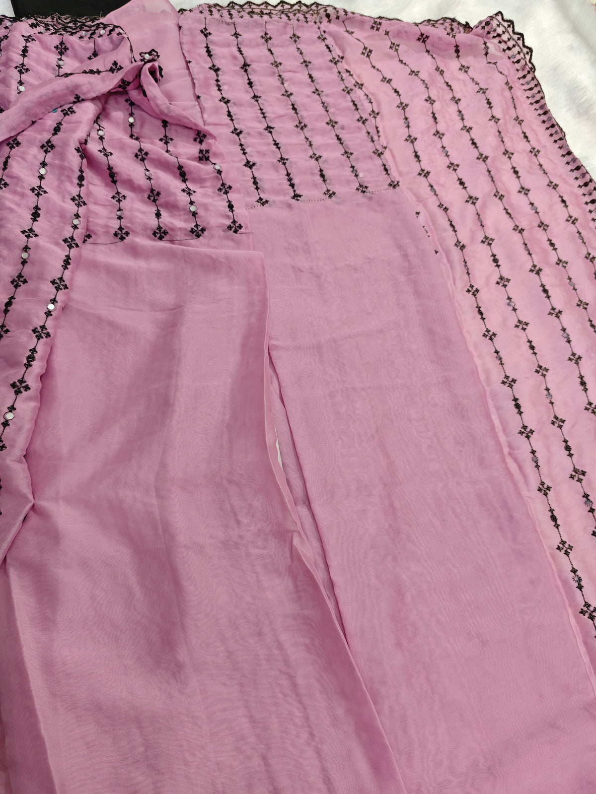 Georgette-KSV1035-Pastel Purple