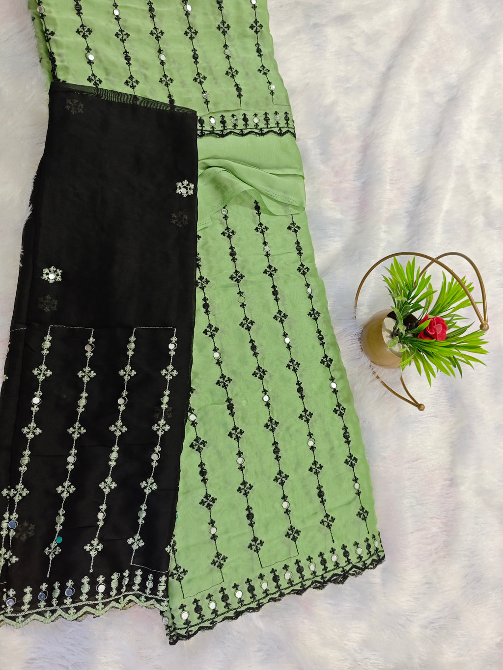 Georgette-KSV1036-Sage Green