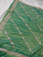 Party Wear-KSV1055-Golden Green