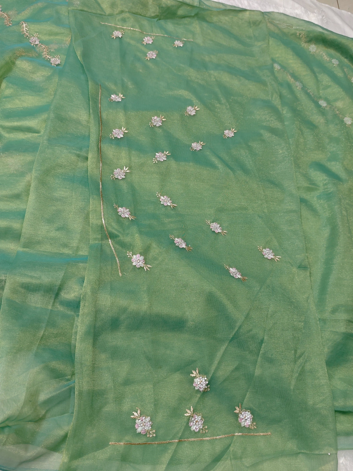Party Wear-KSV1055-Golden Green