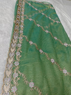 Party Wear-KSV1055-Golden Green