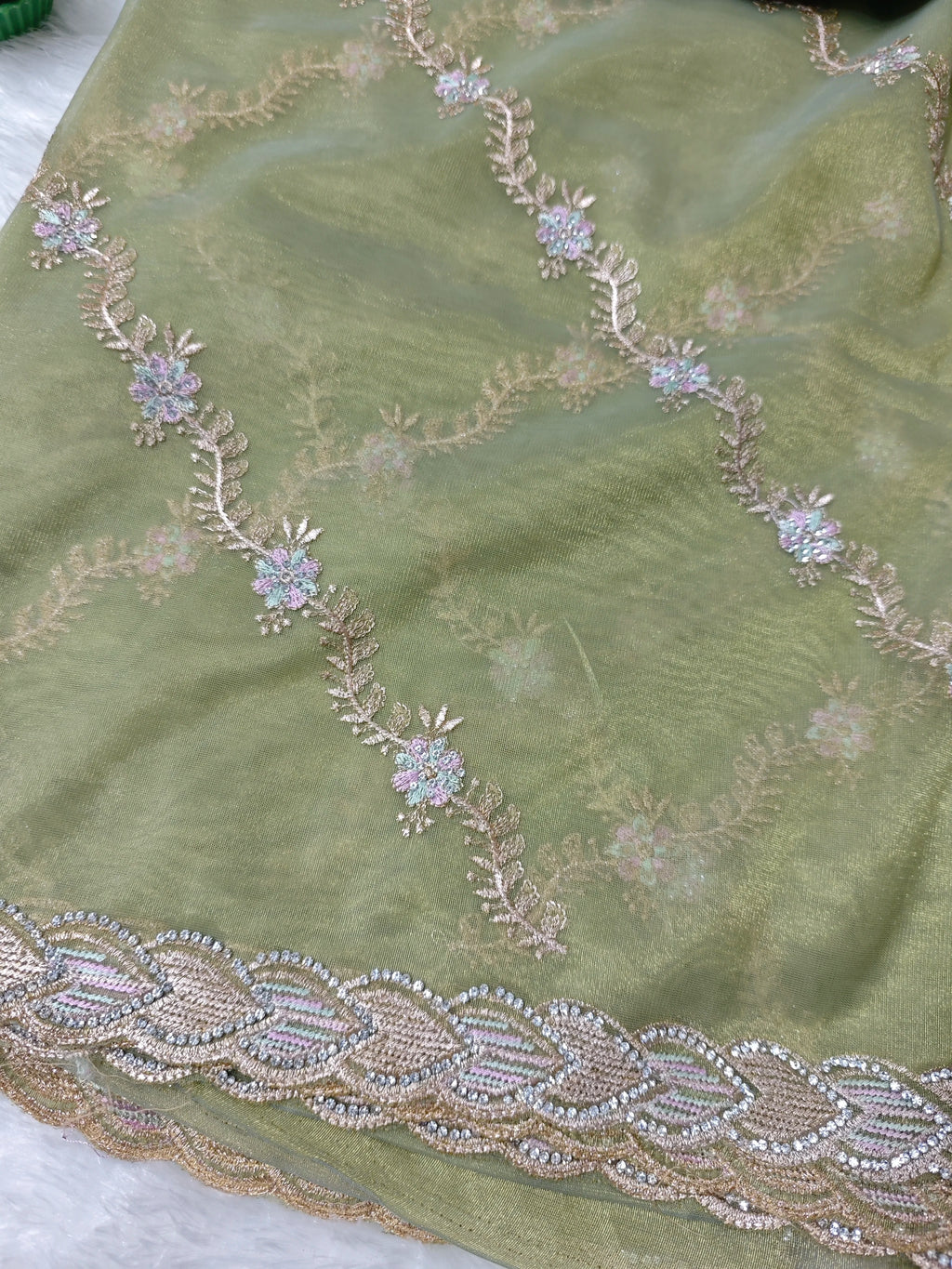 Party Wear-KSV1057-Pista Green
