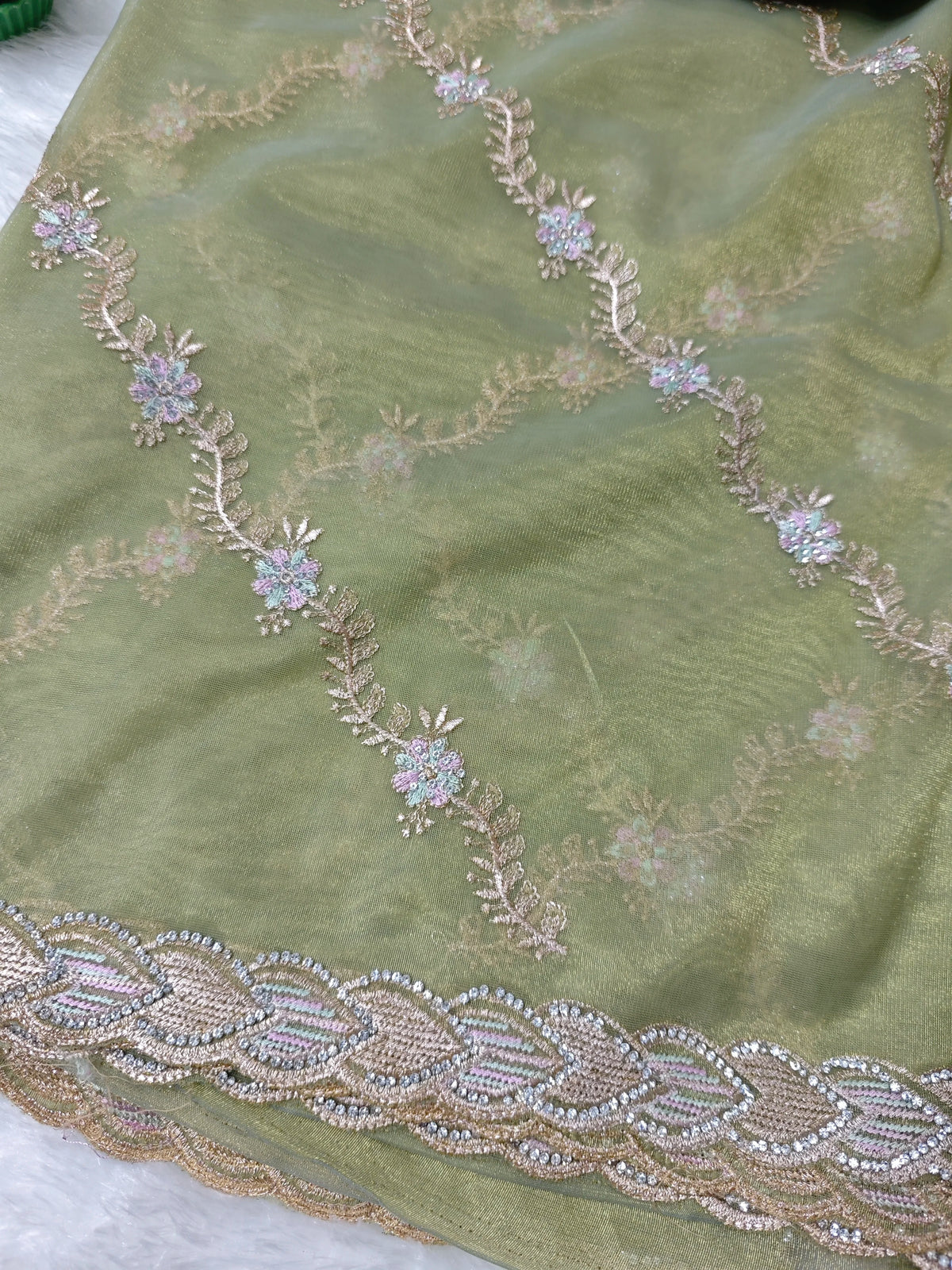 Party Wear-KSV1057-Pista Green