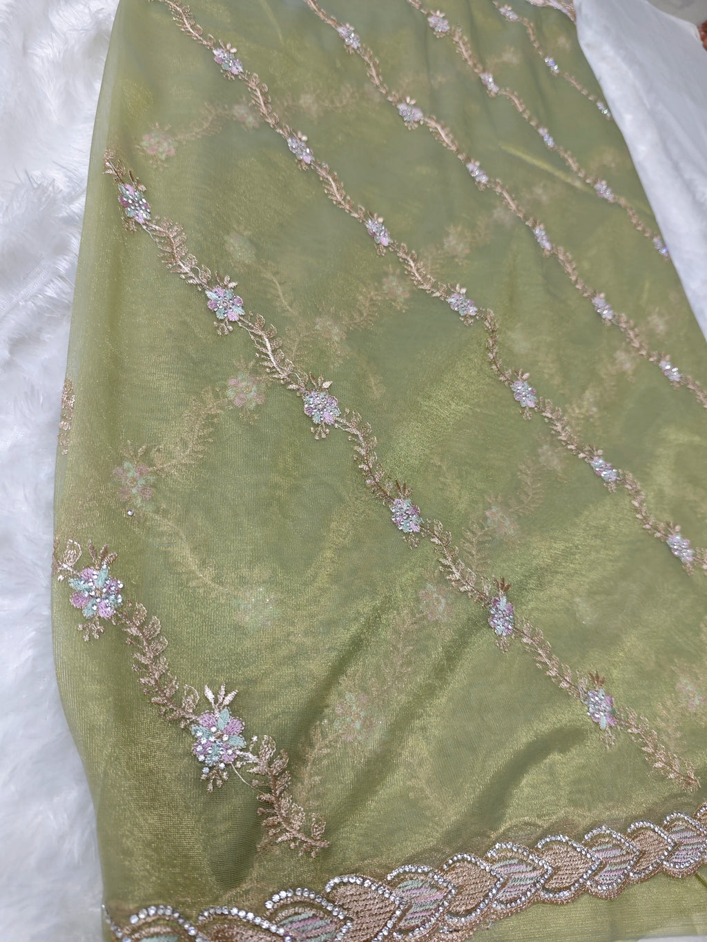 Party Wear-KSV1057-Pista Green