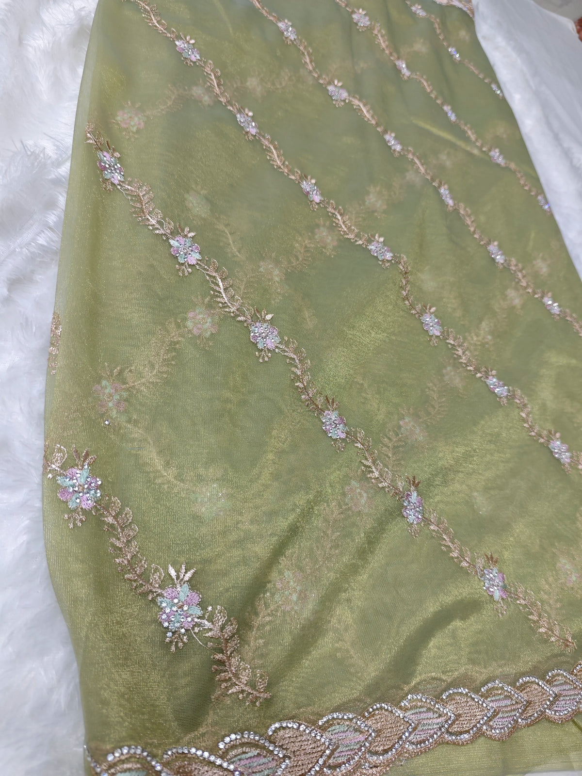 Party Wear-KSV1057-Pista Green