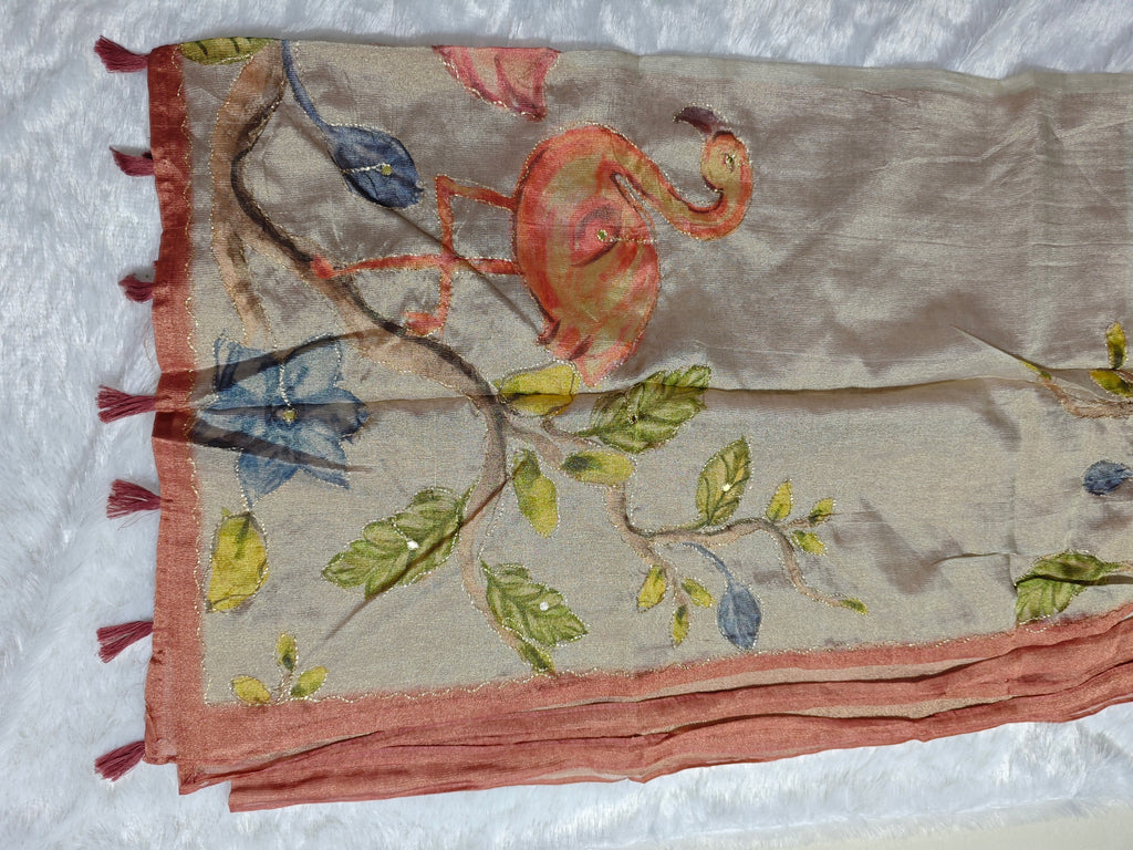 Organza-KSV11001-Rose and Terracota