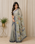Organza-KSV11004-Metalilic Blue