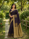 Organza-KSV11007-Dark Charcoal Grey