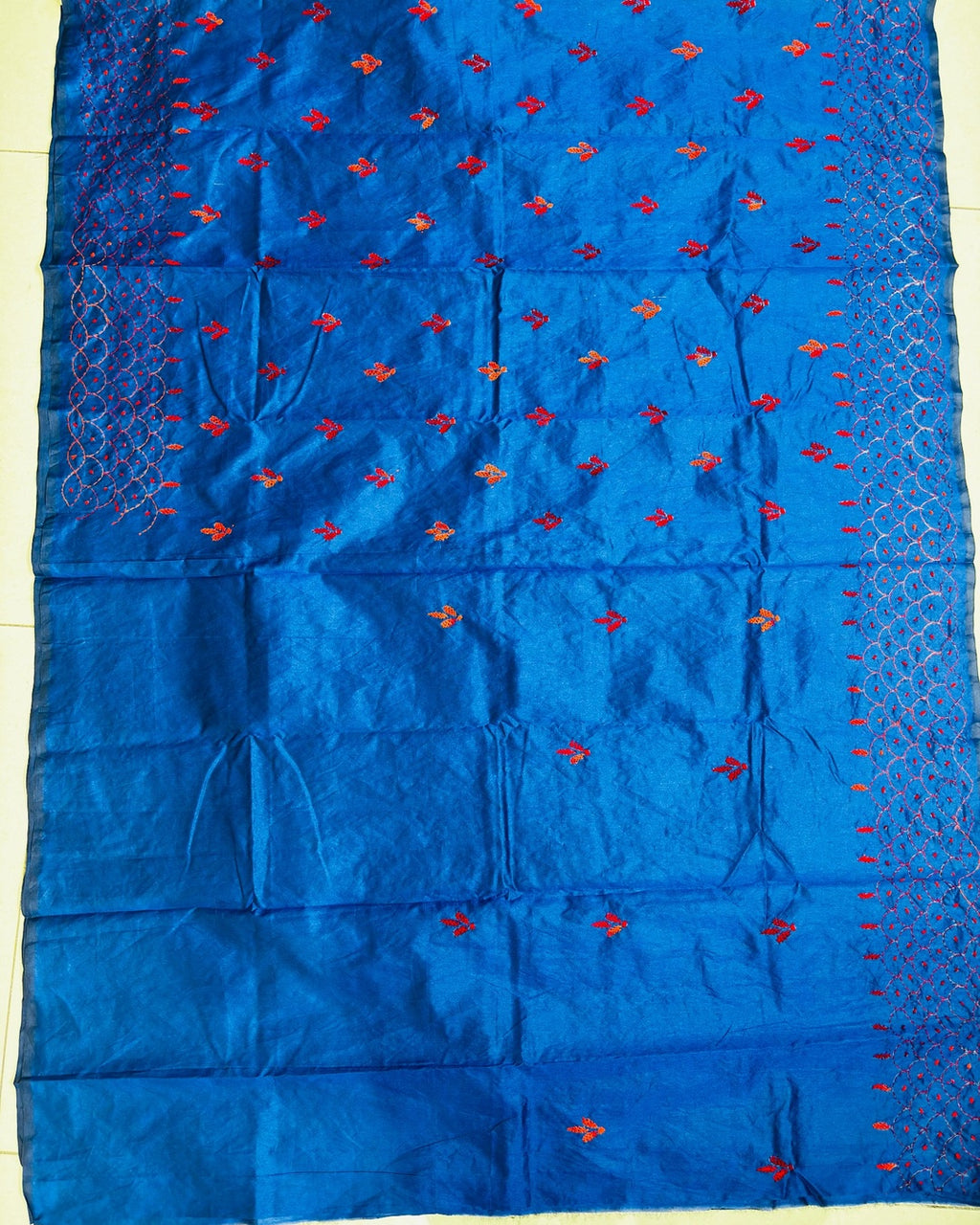 Kantha Stitch-KSV  -13009-Royal Blue