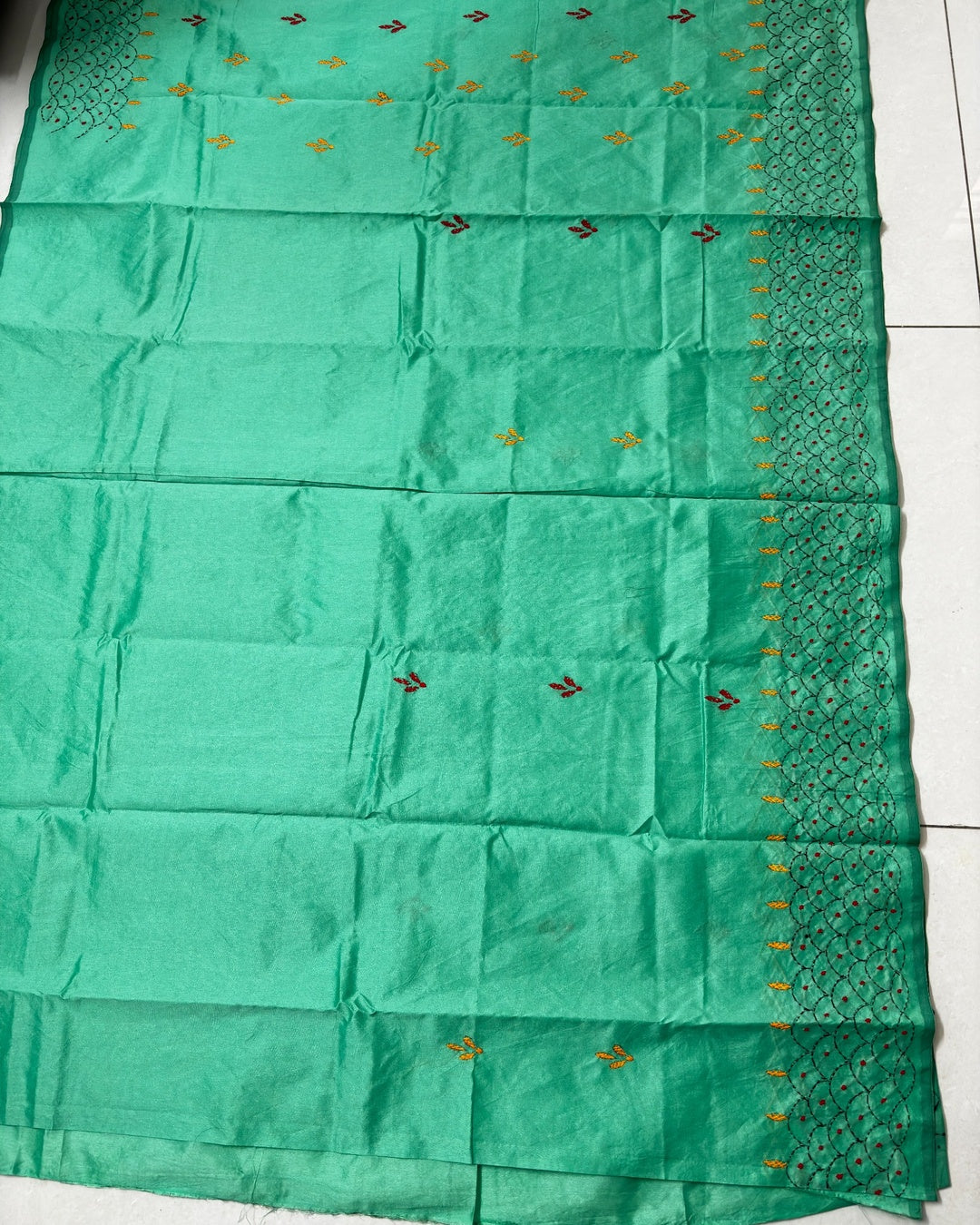 Kantha Stitch-KSV-13010-Green