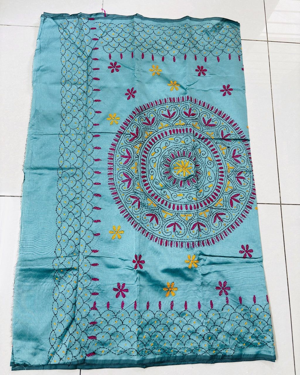 Kantha Stitch-KSV-13011-Slate Blue