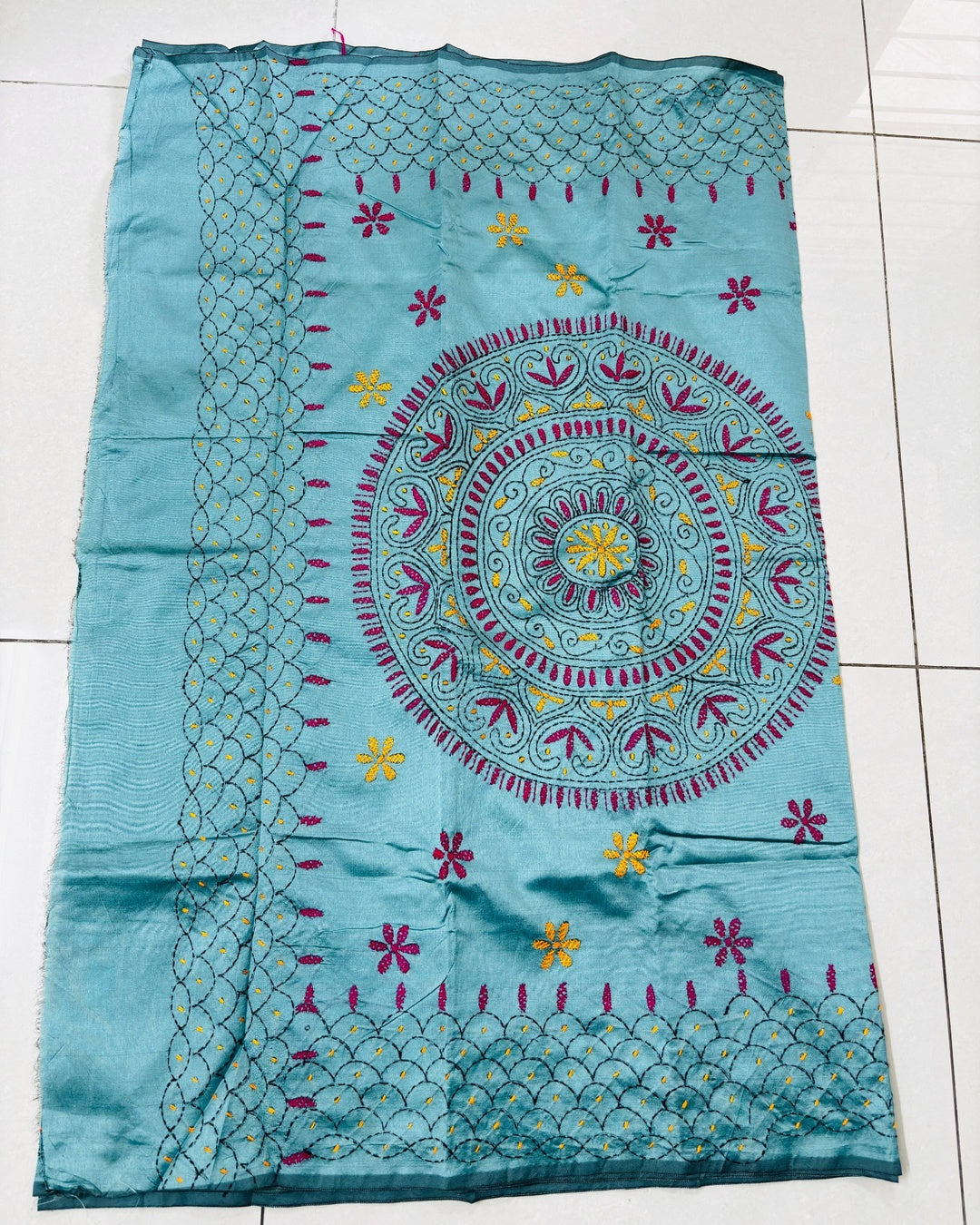Kantha Stitch-KSV-13011-Slate Blue
